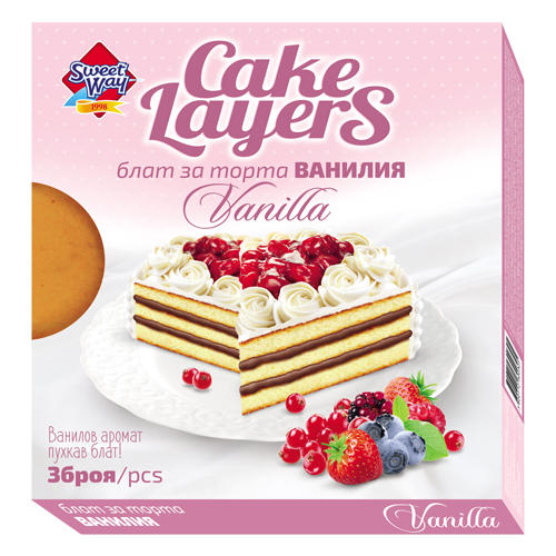 Génoise vanille SweetWay 400g
